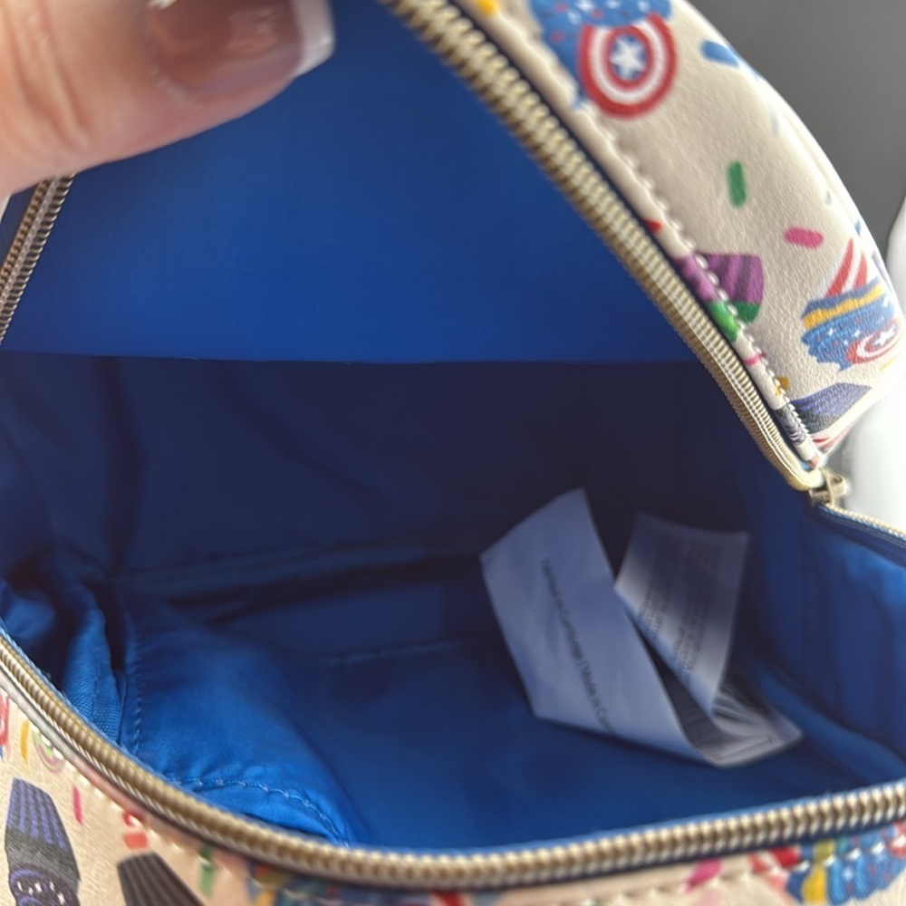 Disney Marvel Eat The Universe Cupcakes Mini Backpack NEW w/o tags - Picture 6 of 6